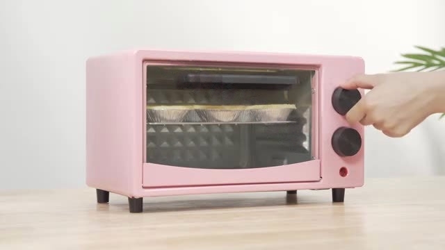mini multifunctional electric oven – pink